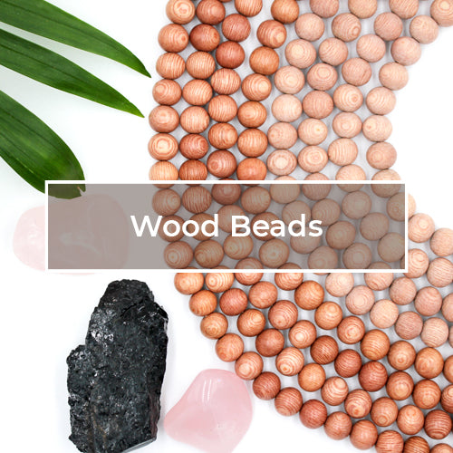 wood beads for jewelry making